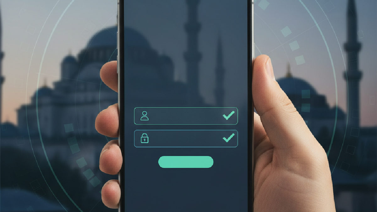 Rexbet iOS giriş yaparken güvenli bağlantı ve hesap koruması.